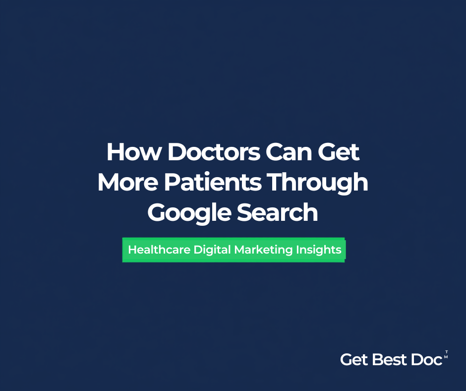 Minimalist Doctor Icon with Google Search Bar